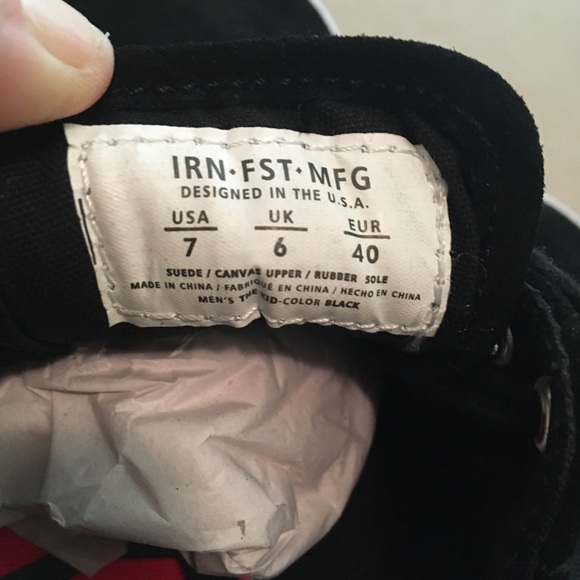 IRON FIST MFG U.S.A. Mens Sneakers Tennis Shoes Skate Shoes Size 7 - Picture 7 of 7